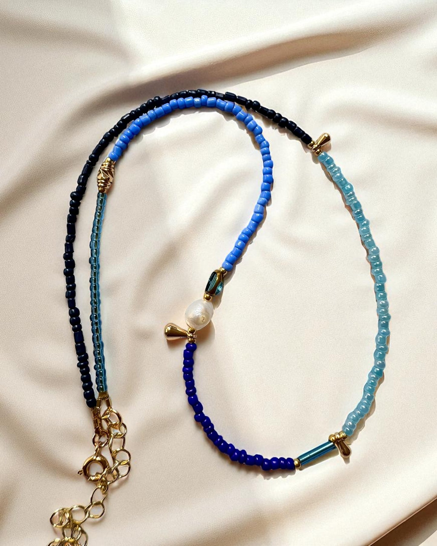 Deep Blue Choker