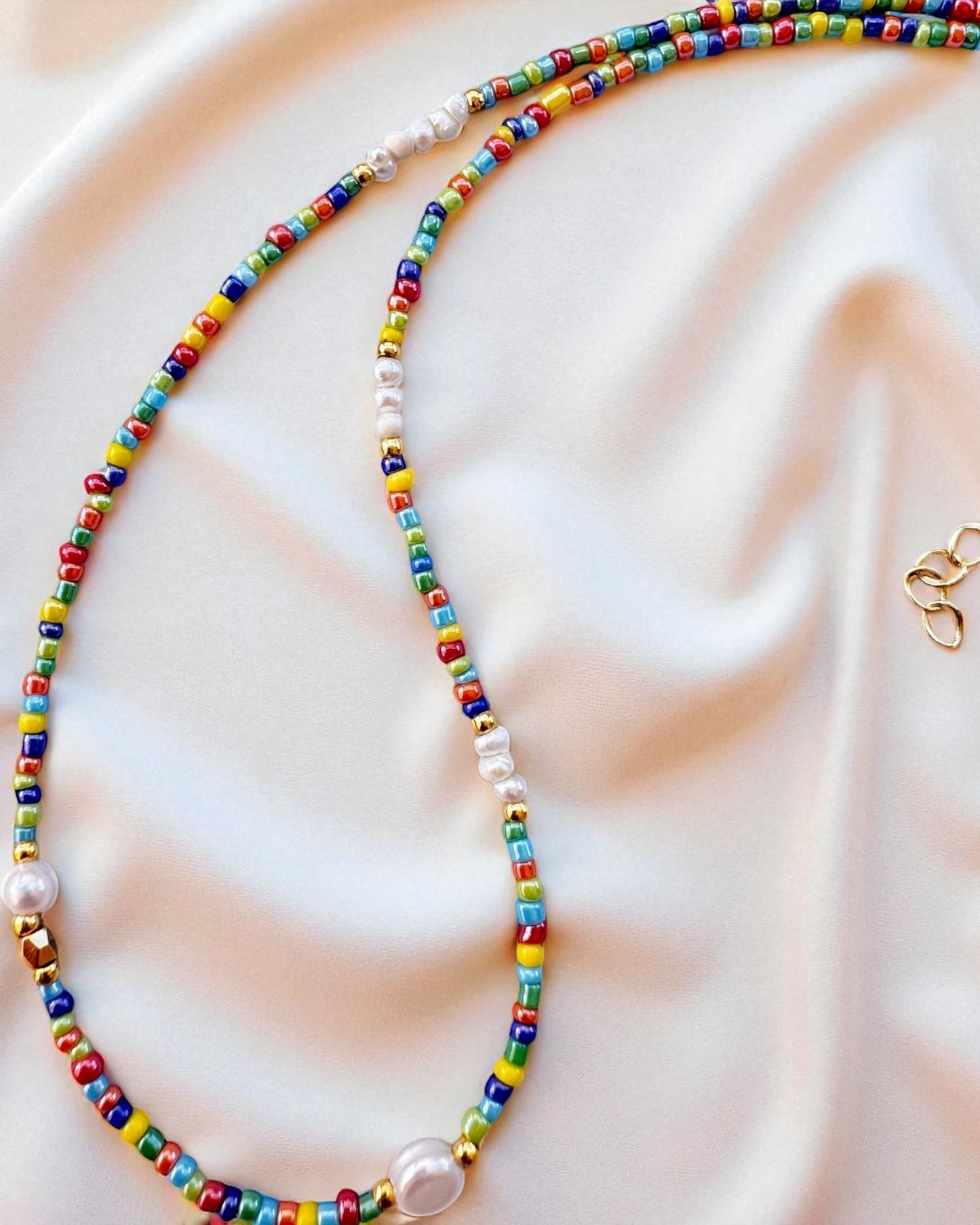 Mini Pearls Pop Necklace