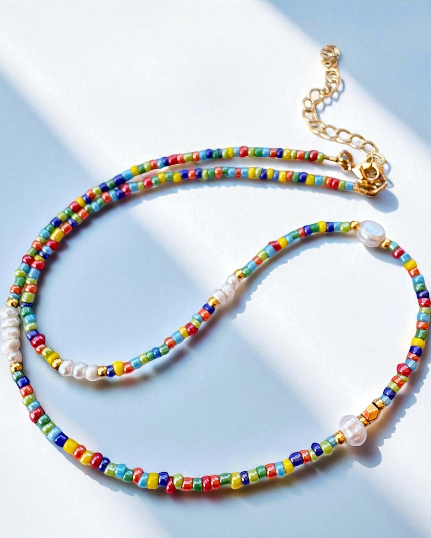 Mini Pearls Pop Necklace