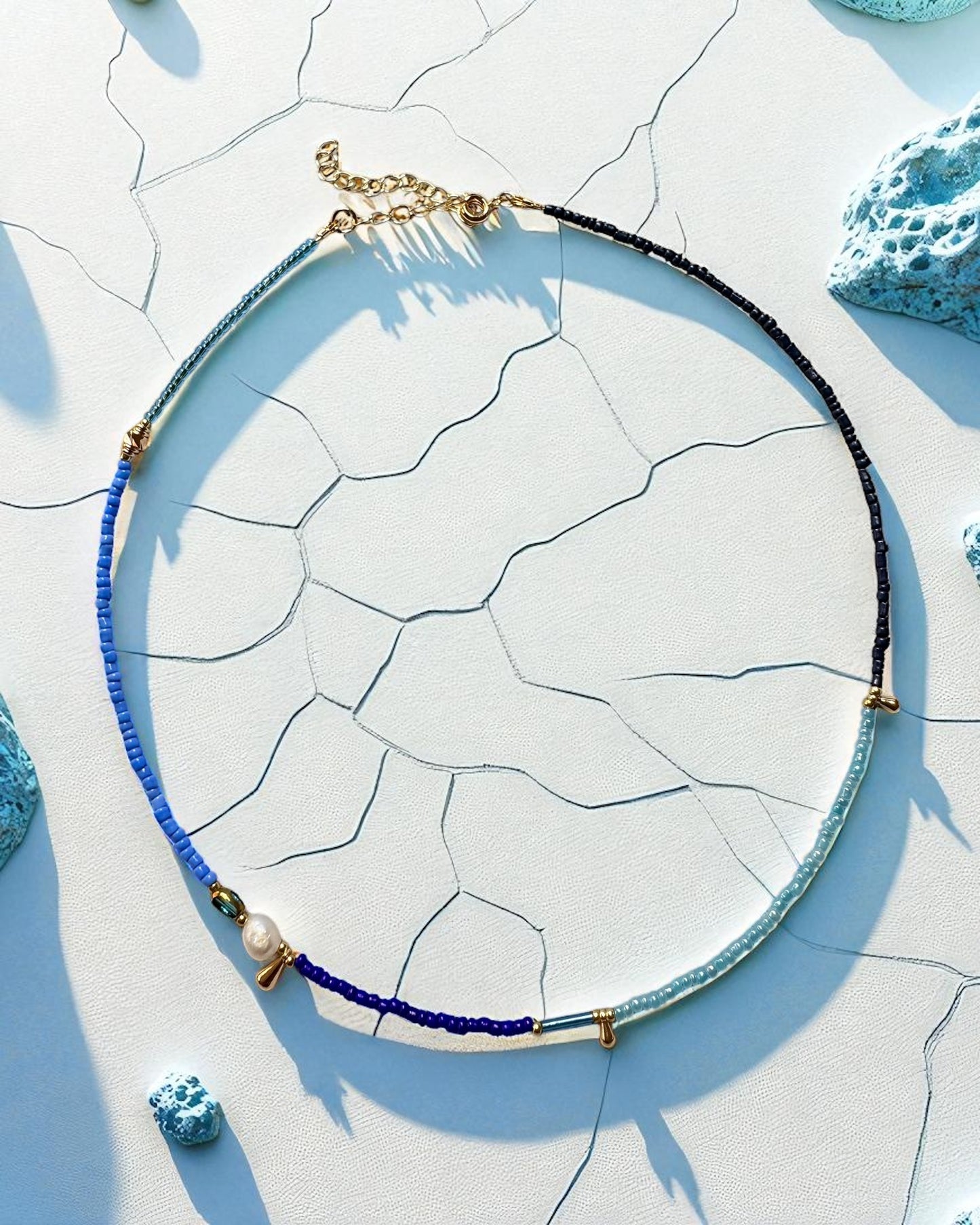 Deep Blue Choker