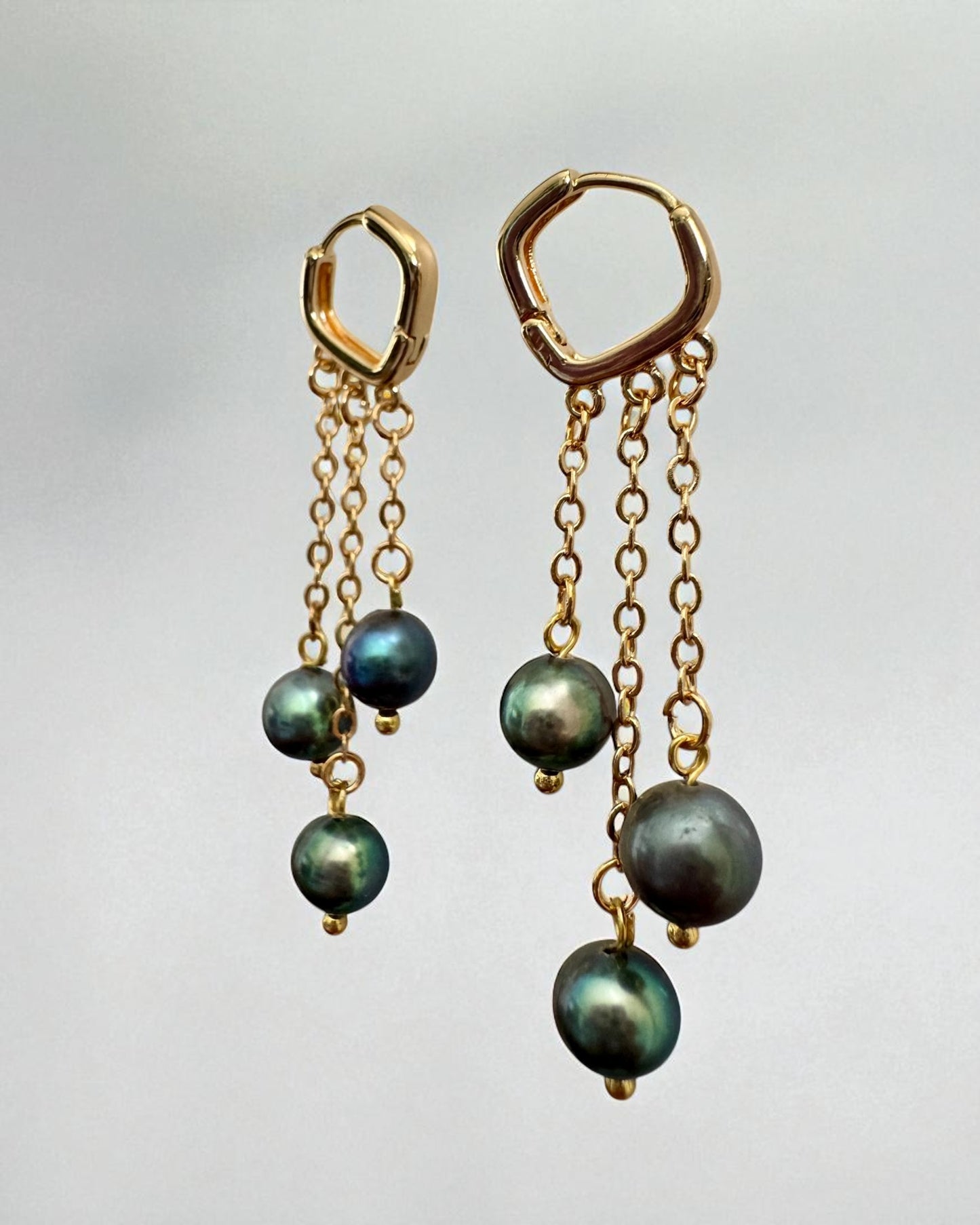 Black Tahitian Dangles