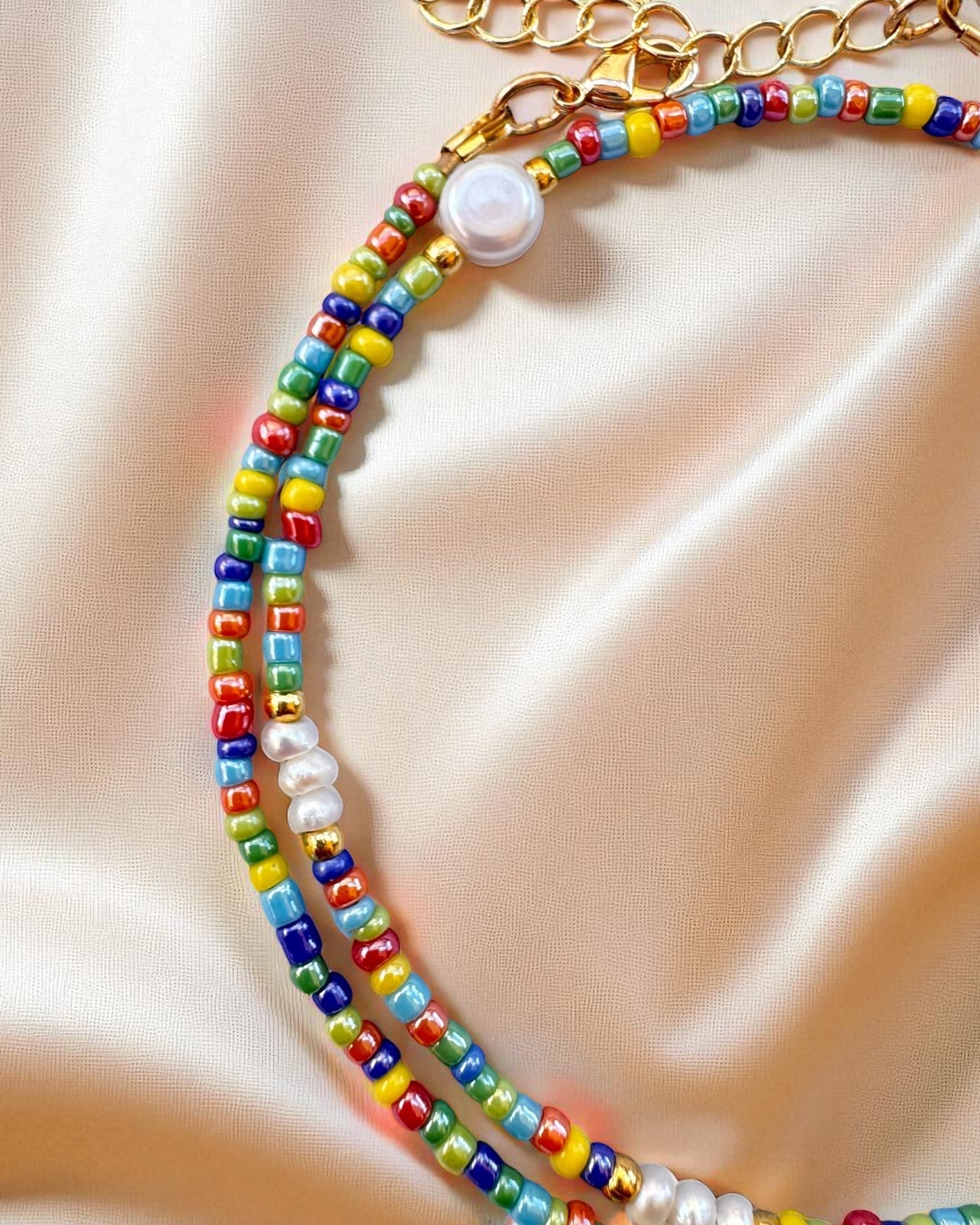Mini Pearls Pop Necklace