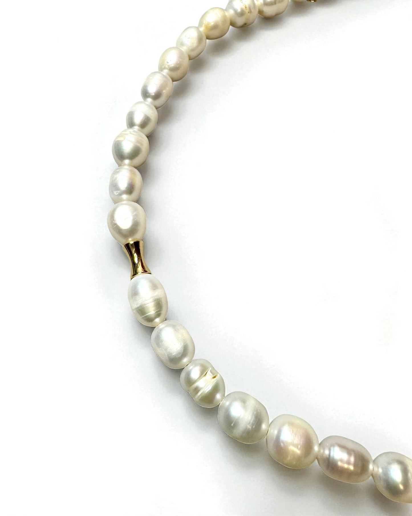 Long Vintage Style Pearl Necklace