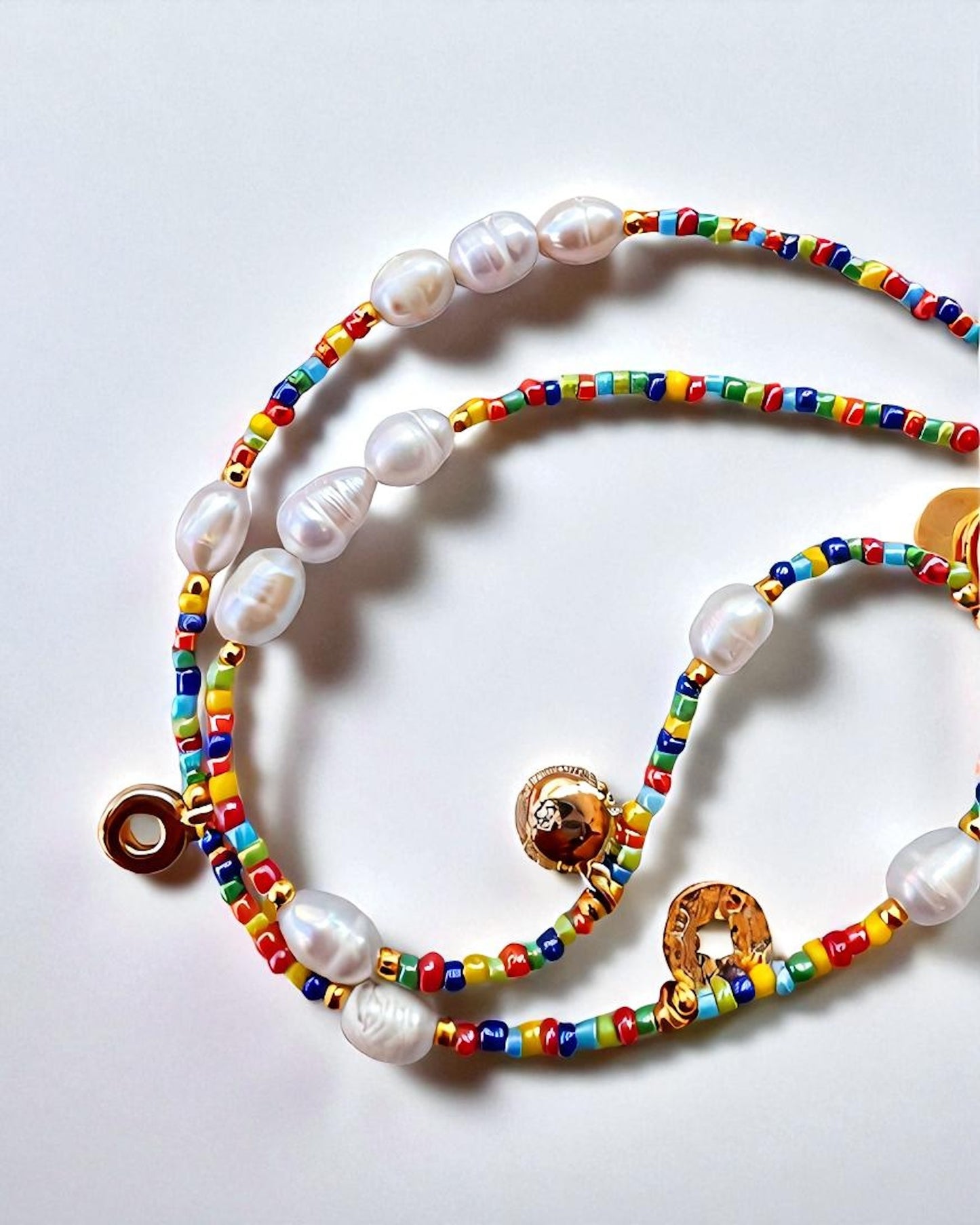 Pearl Pop Charm Necklace