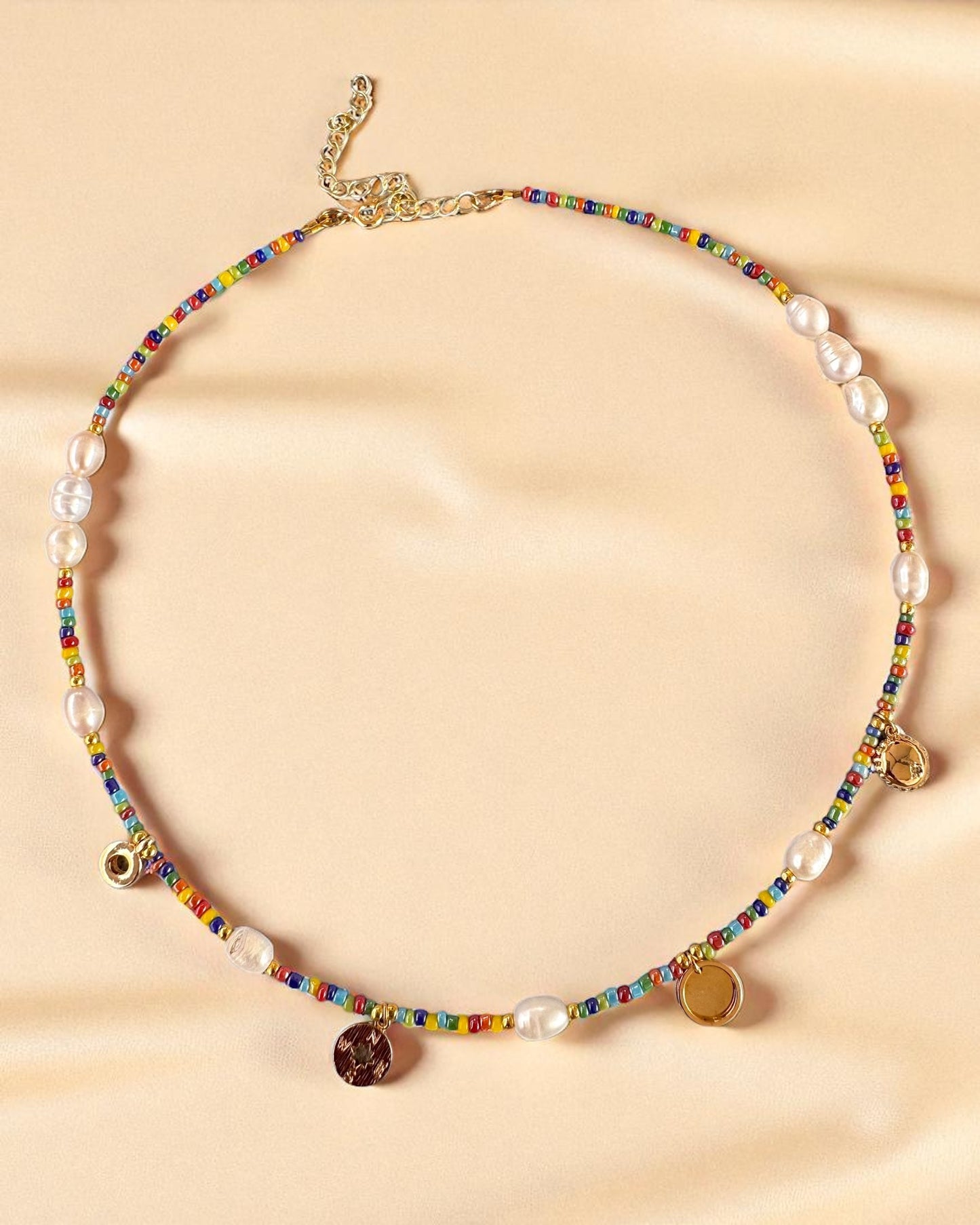 Pearl Pop Charm Necklace