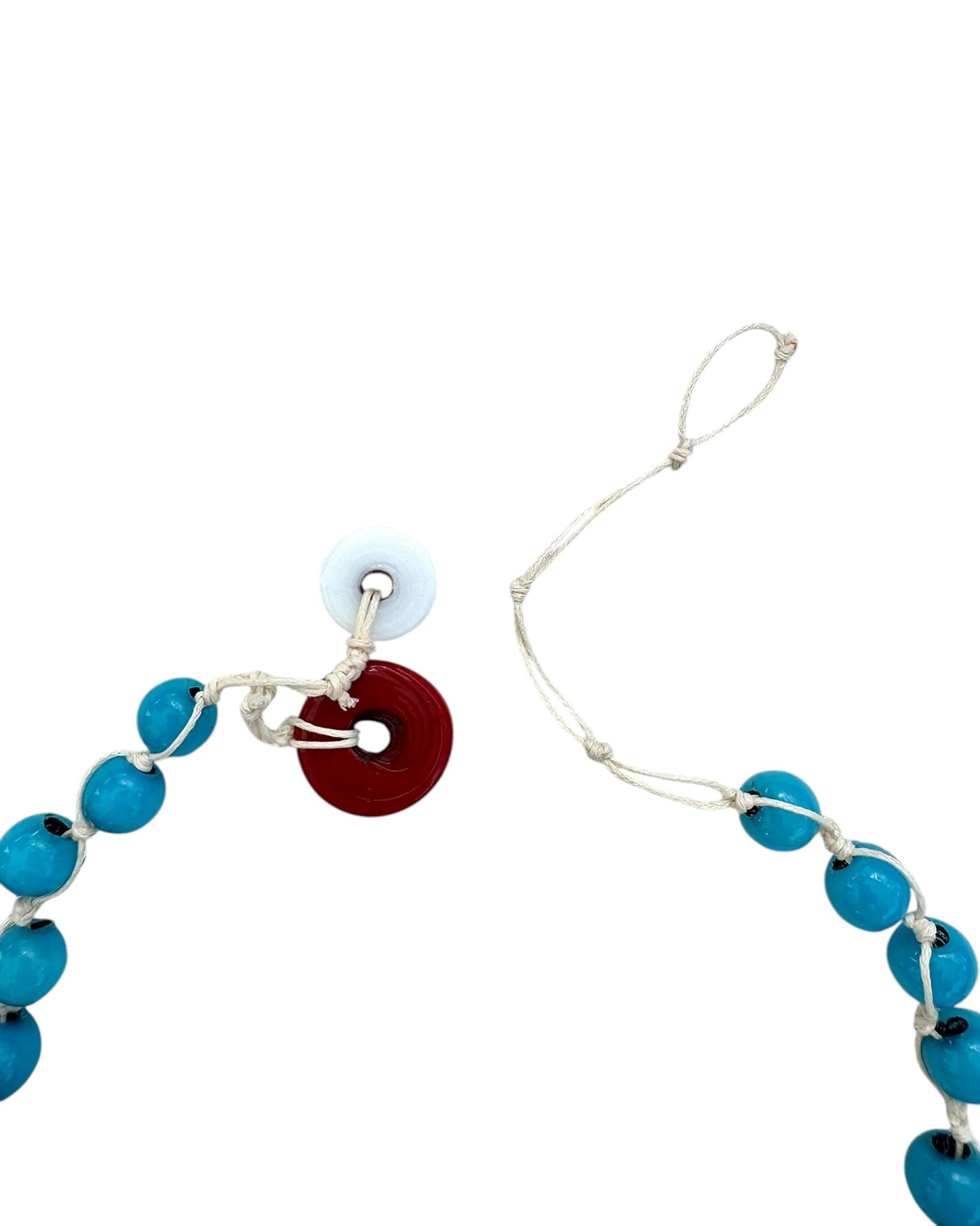 Hand-Knotted Turquoise Necklace